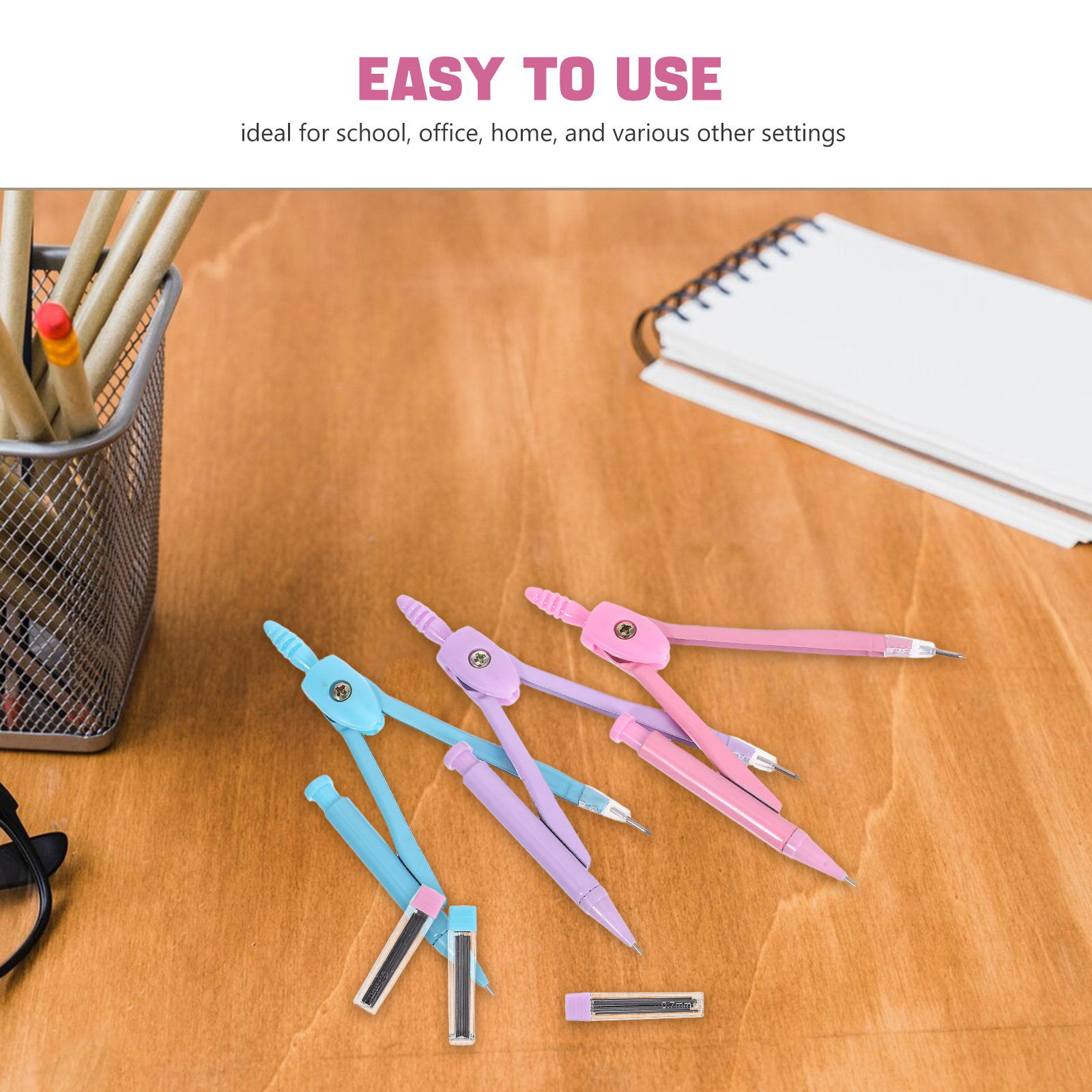 Metal Compass Set for Geometry - Math Geometry Set With Compass 评论和价格