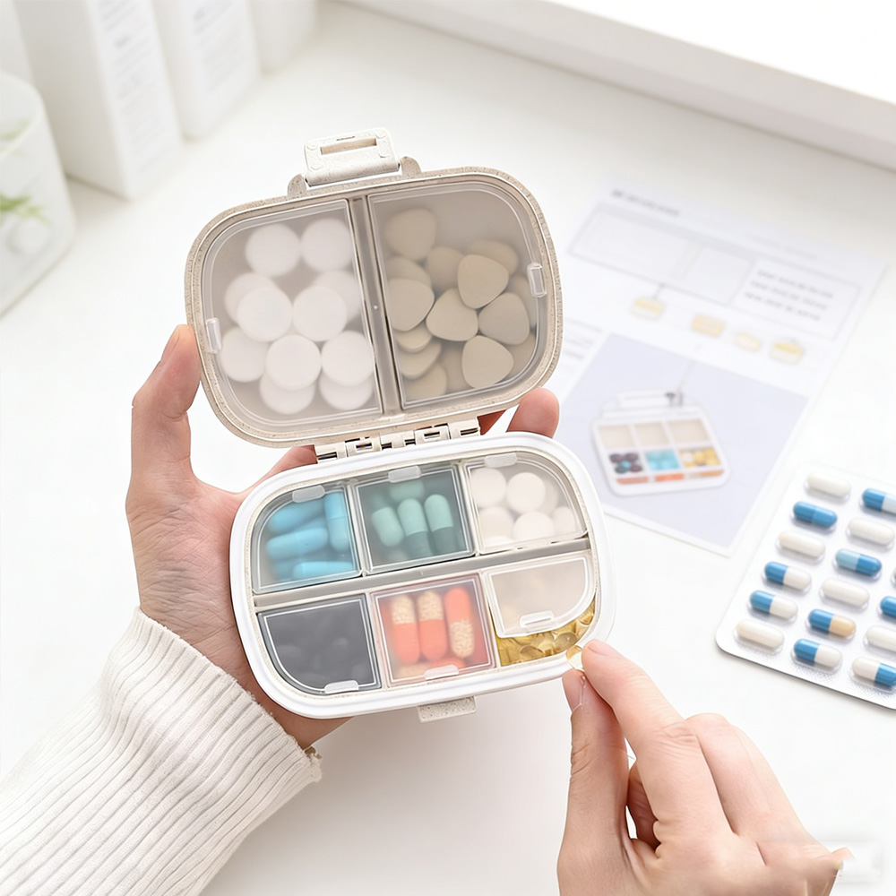Portable Medicine Storage Case - Stationery 评论和价格