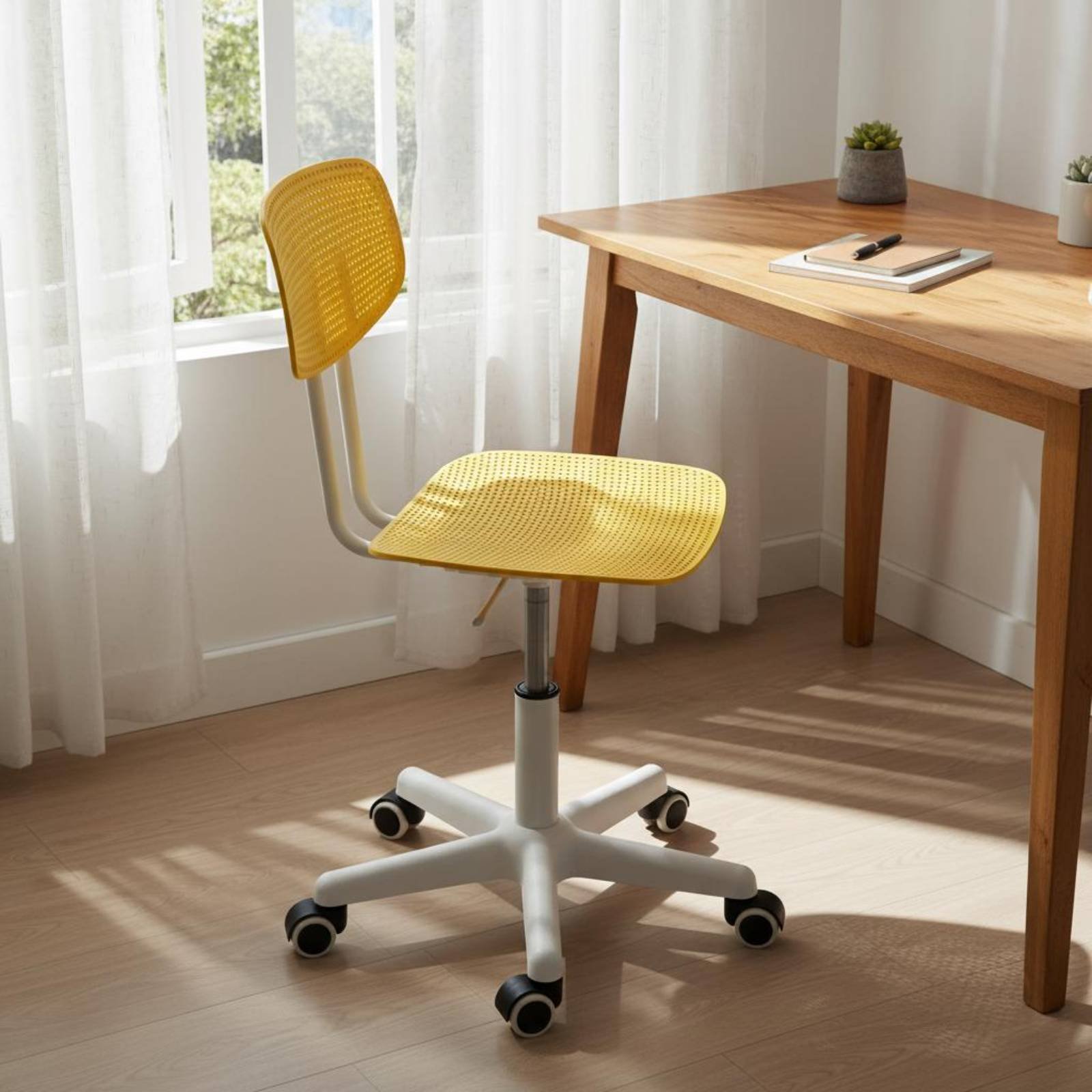 Adjustable Rolling Desk Chair  - Office Furniture 评论和价格