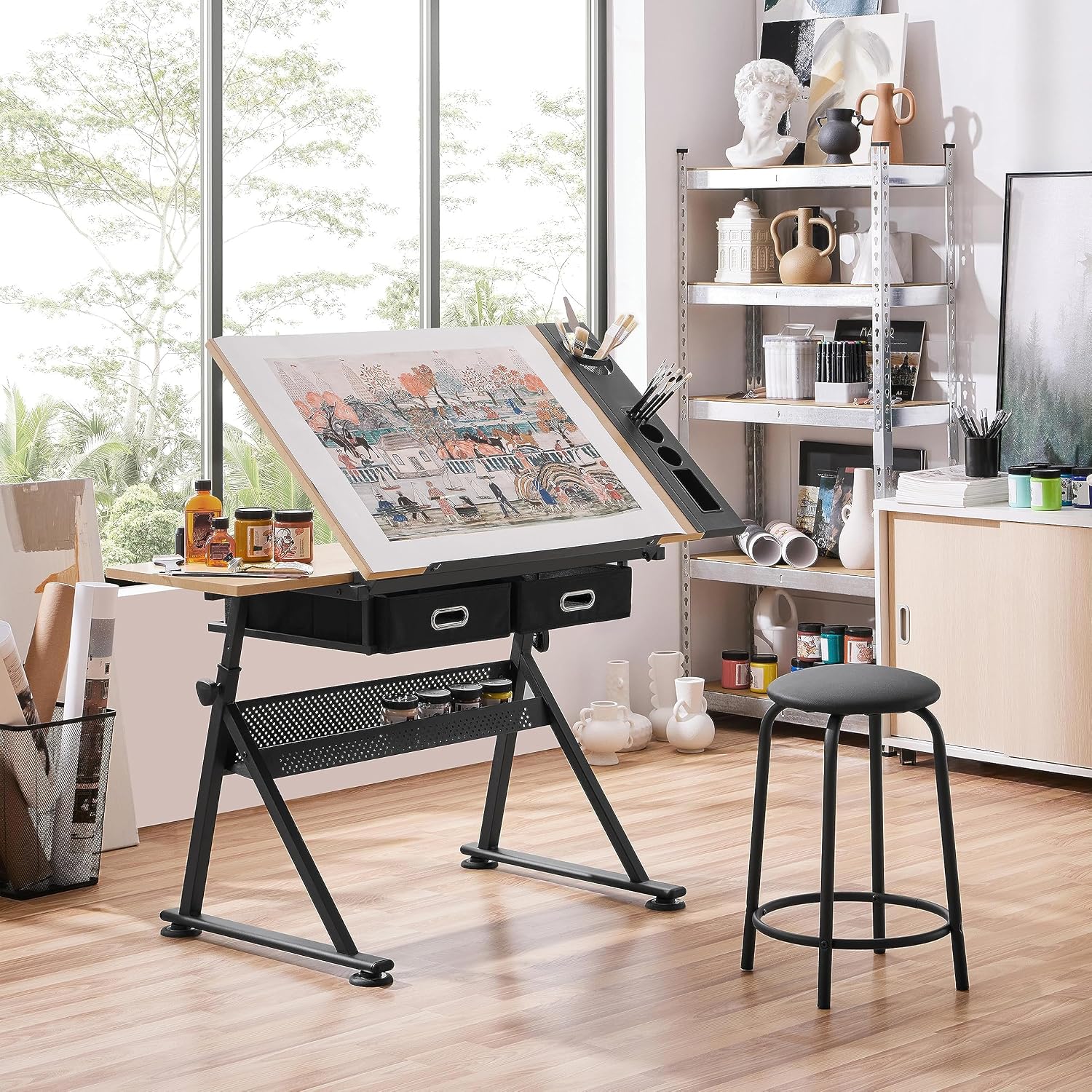 Adjustable Drafting Table Art  - Office Furniture 评论和价格