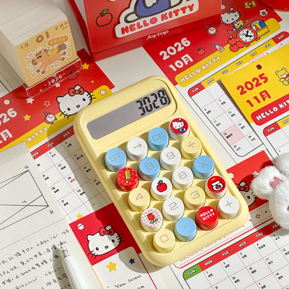 1Pc Hello Kitty Calculator Cut - Scientific Calculator For Secondary School 评论和价格