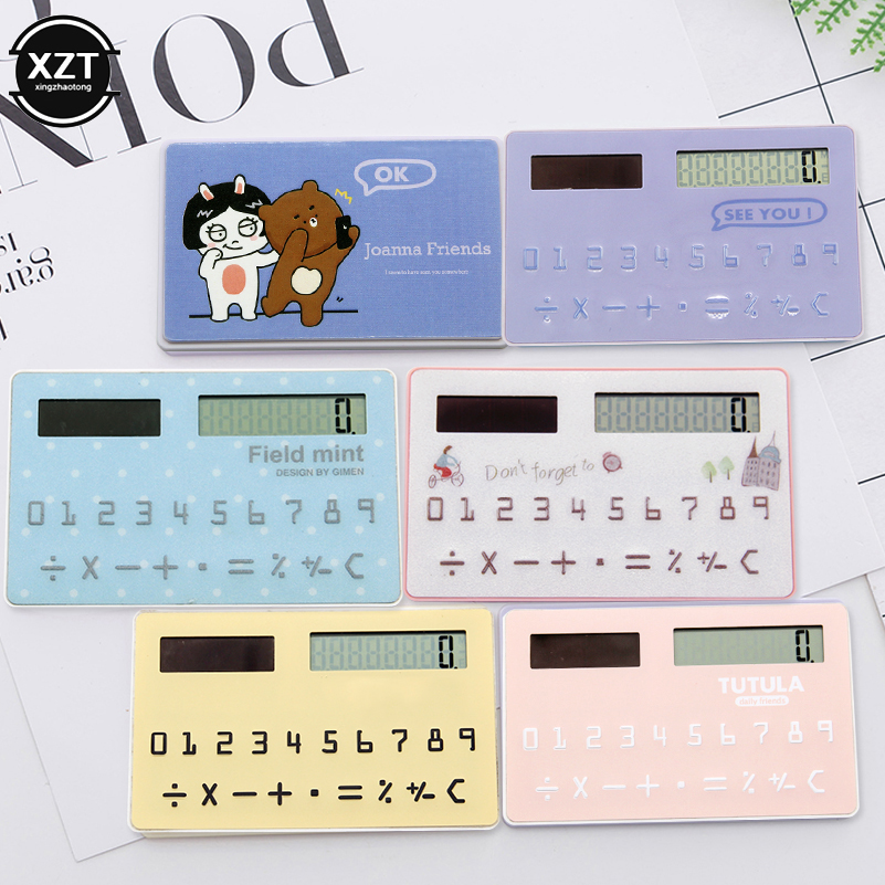 Portable Card Calculator Mini  - Scientific Calculator For Secondary School 评论和价格