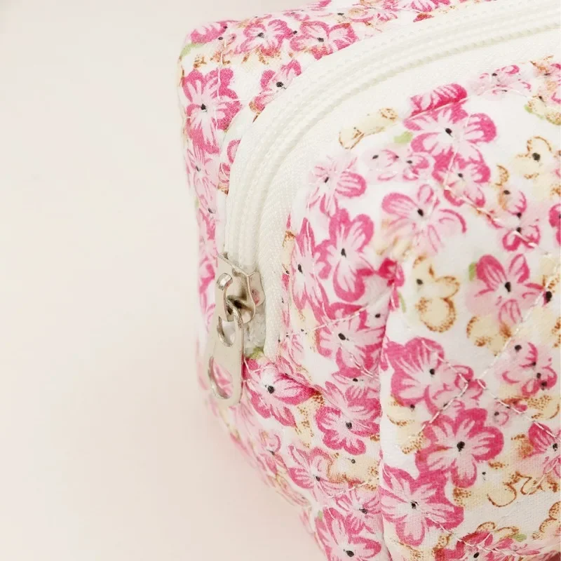1 Piece Retro Floral Pencil Po - Aesthetic Large Pencil Case Pouch 评论和价格