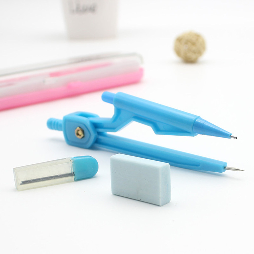 3Pcs Automatic Pencil Compass  - Math Geometry Set With Compass 评论和价格
