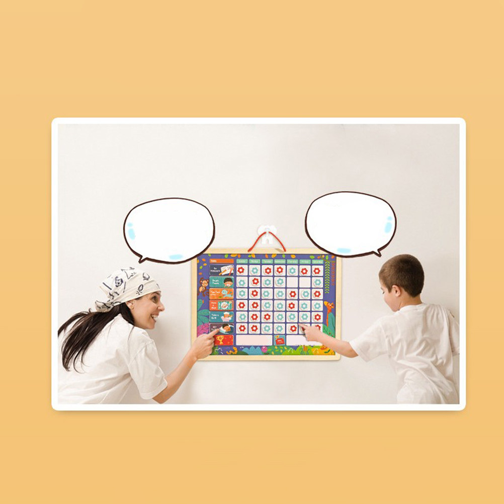 Kids Educational Magnetic Resp - Kids Magnetic Reward Chart Board 评论和价格