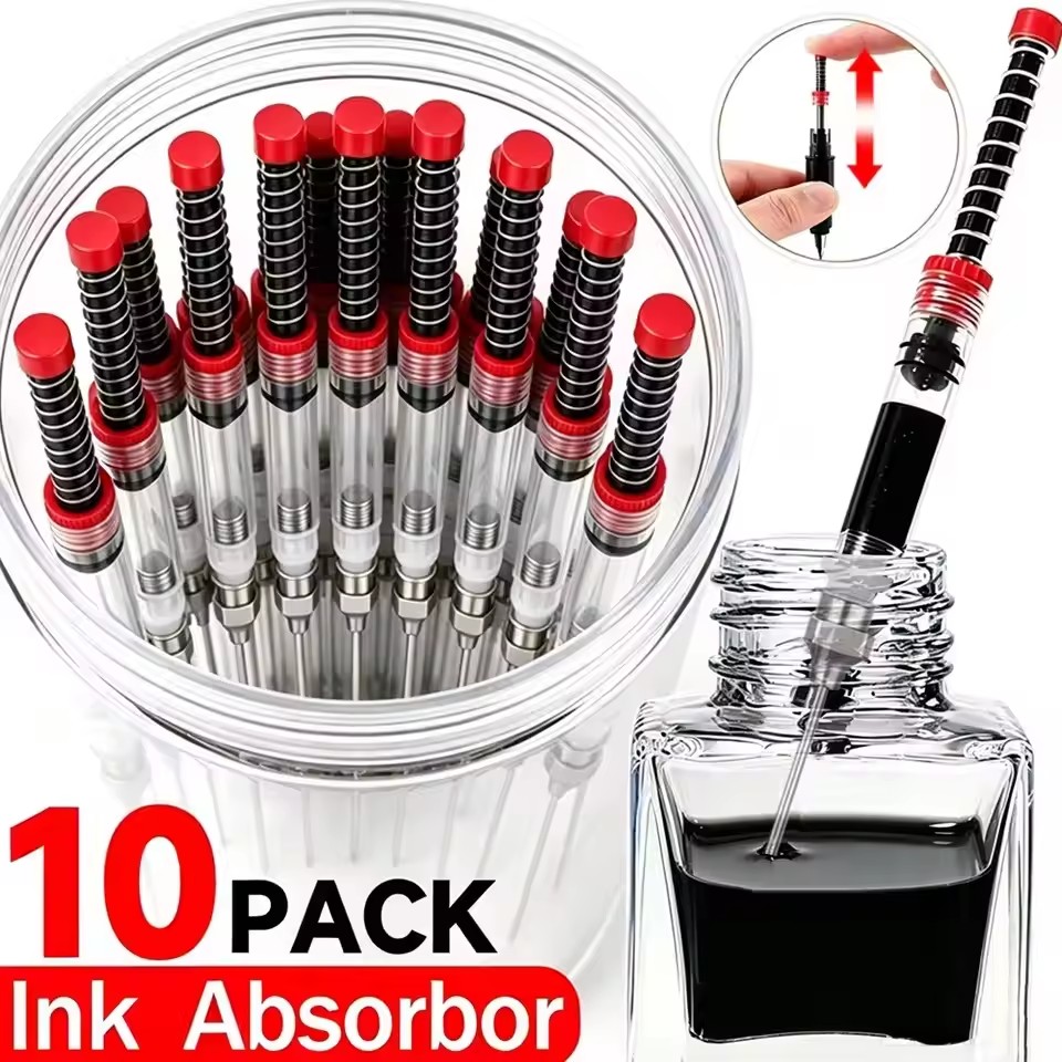 1-10pcs Fountain Pen Filler In - School Supplies 评论和价格